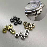 2813 8215 NH35 series crown accessories are available in silver, black, gold, and rose gold finishes, and are specifically desig