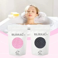 Exfoliating Washcloth Shower Back Scrubber Dual Sided Extended Towel Body Bath Brush For Men Women
