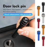 Alloy Car Truck Security Door Lock Knob Pull Pin Accessories For Suzuki Jimny b74 jb23 jb64 jb43 jb53 jb32