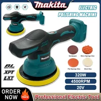 Makita 8 Gears Digital Display Cordless Car Polisher Electric Polisher Auto Car Waxing Polishing Machine For 18V 20V Battery image 4