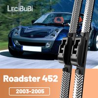 2pcs Front Windshield Windscreen Wiper Blades Carbon Fibre Wipers For Smart Roadster 452 2003-2005 2004