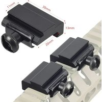 Rail Adaptor 20mm Convert to 11mm Riser Dovetail Rail Scope Mount Low Profile Picatinny Mount Rail