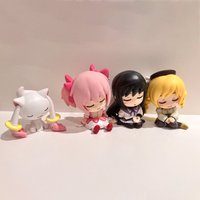 New In-Stock Anime Girl Figurine With Small Round Shoulder Shoulder-To-Shoulder Blind Box Cute Desktop Decoration Surprise Gift
