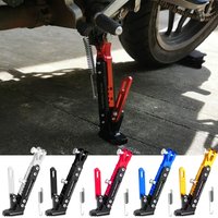 Motorrad Einstellbare CNC Metall Fuß Halterung Kick Seite Halterung Langlebige Korrosion Beständig Halterung Motorrad Ständer Zubehör