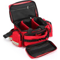 Sac de premiers secours d'urgence entièrement équipé, sac à bandoulière EMT, kit de sauvetage médical tactique réfléchissant, voyage en plein air