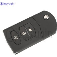 jingyuqin 433MHZ ID63 Chip SKE126-01 Car Key Case For MAZDA 5 CX7 M2 Demio 3 M3 Axela 5 M5 Premacy 6 M6 Atenza 8 M8 MPV