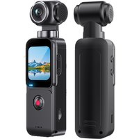 64MP 4K Action Cameras Anti-shake Sports Cam 270° Face Detect Auto Rotative Pocket Camcorder Digital Vlog Camera Video Recorder