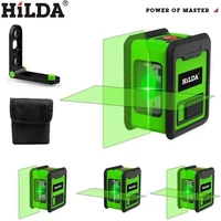 Hilda 2 Mini Lignes Niveau Laser Auto Nivellement Vert Poutres Laser Horizontale et Verticale Ligne Croisée