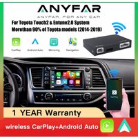 ANYFAR Wireless Carplay Android Auto For TOYOTA Touch2 Entune2.0 Highlander Tundra Sienna Prius Yaris Camry CHR Module