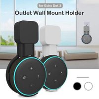 1/2PCS For Echo Dot 3 Wall Mount Holder Cord Management Bracket Portable 3rd Generation Portable Speaker Soundbox Hanger