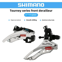 AliExpress Shimano Tourney TY300 Front Derailleur FD-TY300 Down/Top Swing Mountain Bike FD Band Mount 6/7/8 Speed 31.8/34.9mm Part