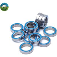 10PCS 6701RS Bearing ABEC-7 12x18x4 mm Hobby Electric RC Car Truck 6701 RS 2RS Ball Bearings 6701-2RS Blue Sealed