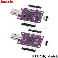 2pcs/1pc FT232HQ Single Channel High Speed USB to UART FIFO FT1248 JTAG SPI I2C Multifunctional Serial Port Module