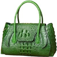 New Fashion Alligator Pattern Women Handbags European Designer Cow Genuine Leather Shoulder Female Brand Luxury Crossbody Bag