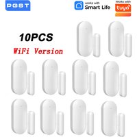 WiFi/Zigbee Smart Home Door Sensor Works with Tuya Alexa Google Home Alarm Security System Security System
