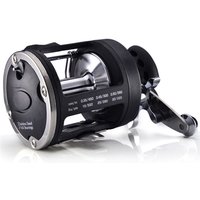 Sea Fishing Drum Reel Full Metal Head, Visual Fish Finder Boat Fishing Reel with Powerful Drag System