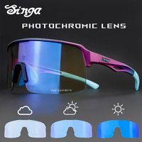 Photochromic Cycling Sunglasses Bike Eyewear Outdoor Glasses Runnning Sunglasses Bicycle Eyewear Sunglasses
