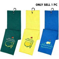 Masters Funny Microfiber Premium Golf Towel, Embroidered Golf Towels for Golf Bags for Men&Women, Golf Accessories for Men