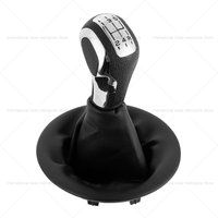 For Peugeot Partner 2008-on Car Gear Shift Knob Lever Shifter Stick Gaiter Boot Cover PU Leather For Citroen Berlingo III MK3