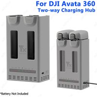 Two-way Fast Charging Hub Battery Intelligent Charger For DJI AVATA 360 Drone Charging Butler Power Bank Accessories