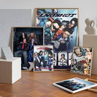 LNGSHOT Debut EP SHOT CALLERS Classic Vintage Posters Decoracion Painting Wall Art White Kraft Paper Kawaii Room Decor