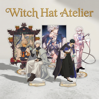 Witch Hat Atelier Newly Drawn 15CM Double Sided Acrylic Stand Keychain 2026 New Anime Stand Coco Qifrey Olruggio Fans Gift