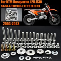 Motorcycles Fairing Fender Screw Bolt Kit Set For KTM EXC EXC-F SX SX-F XC XCW 125 150 200 250 300 350 450 500 530 2003-2023