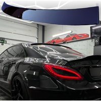 For 2012-2017 Mercedes Benz W218 spoiler CLS300 CLS350 CLS63 high-quality ABS plastic primer color rear window roof spoiler wing