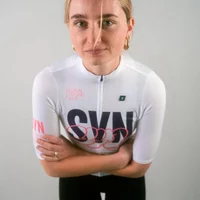 AliExpress NONE Women's competitive white short cycling top 2025 summer quick drying cycling clothing