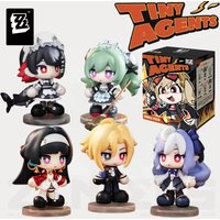 Zenless Zone Zero Tiny Agents Chibi Figuren-Serie Blindbox Niedliche Puppe Desktop-Dekoration Modell ZZZ Sammlerstück Geburtstagsgeschenk