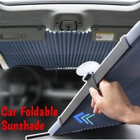 Car Windshield Sunshade Retractable 46cm Universal Ultraviolet-proof Car Sunshade for Windshield Sun Visor Protector Blocks