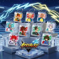 Anime Inazuma Eleven Victory Road Keychain 2026 New Genda Fubuki Akio Fudo Kiyama Hiroto Kawaii Figure Bag Charm Merch