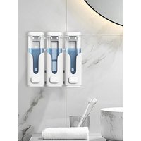 Large Capacity Soap Dispenser 3 in 1 Large Liquid Outlet Viewing Window No-Drilling Installation Shampoo Conditioner Dispenser