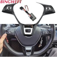 For VW Volkswagen MK6 Golf 7 Polo 2014-2019 Volume Phone Audio Switch Multifunction Steering Wheel Control Button Switch
