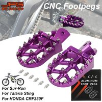 Repose-pieds CNC pour vélo électrique Surron Hurcycles, repose-pieds, accessoires de pédale pour Carcious, Sting Sur Ron Lightbee, CRF 150F, 230F