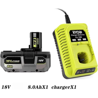 6.0Ah RYOBI 18V Battery 2026 Upgrade, High-Capacity Li-ion Replacement for P102 P103 P105 P108 P109 P122