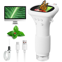 Microscope for Kids Children Microscope with 2 Inch Screen 1000x Zoom Mini Handheld Microscope Camera Christmas Birthday Gifts