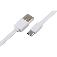 New 50cm / 1M 5V 2A USB Type C cable mobile power charging flat cable Type-C noodle data cable for Huawei xiaomi
