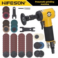 59pcs Pneumatic Grinder Set High Speed Polisher Kit Metal Rust Removal Engraving Polishing Machine Carving