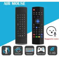 MX3 Air Mouse Mini Keyboard Wireless Remote 2.4G Multifunctional Fly Mouse with Infrared Learning for Android Smart TV Box