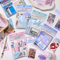 30 pieces of food party creative tent material DIY decorative stickers scrapbook accessories
