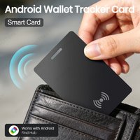 Wallet Finder, Bluetooth Tracker Item Smart GPS Locator Card for Luggage Passport for Android Phone Samsung Work with Google Hub