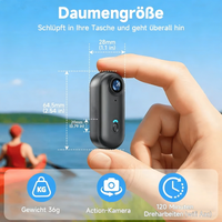 POV Magnetische Kamera HD Mini Action Cam 4K WiFi Wireless Pocket Video Vlog Helm Motorrad Fahrrad Sport Halter Halterung recorder