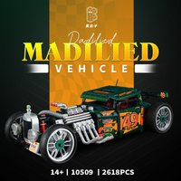 2026 New Technical Remote Control Vintage Retro Car Toys MOC T50 Classic Car Set Building Blocks Bricks For Kids Christmas Gifts