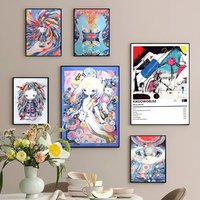 Unique K-KikuoS Poster Custom PP Poster Thickened Wall Sticker For Home Decoration
