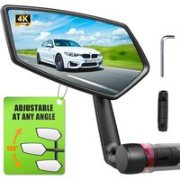 AliExpress NONE RBRL Bike Mirror Anti-shake Bicycle Side Mirror Durable 360 Rotatable Extended Rearview Mirrors for MTB Electric Bike