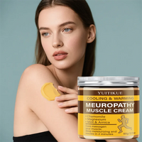 YUITIKUE Premium Neuropathy Muscle Cream | Cooling Warming | Magnesium Chamomile Arnica Muscle Moisturizer 60g