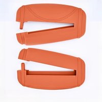 Silicone Car Seat Belt Cover Durable Protective Cover Car Safety Seat Belt Cover Anti-Scratch Design Button Protective Case