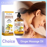 Ginger Essential Oil For Relaxing Body Massage Oil Relieve Muscle Fatigue Improve Rough Repair Damaged Skin Hydrating Essence