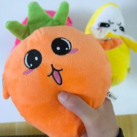 Music Rhythm Parent-child Interactive Plush Doll Banana Fruit Induction Beat Toy Parent-child Toys Sensory Game Collectible Toy